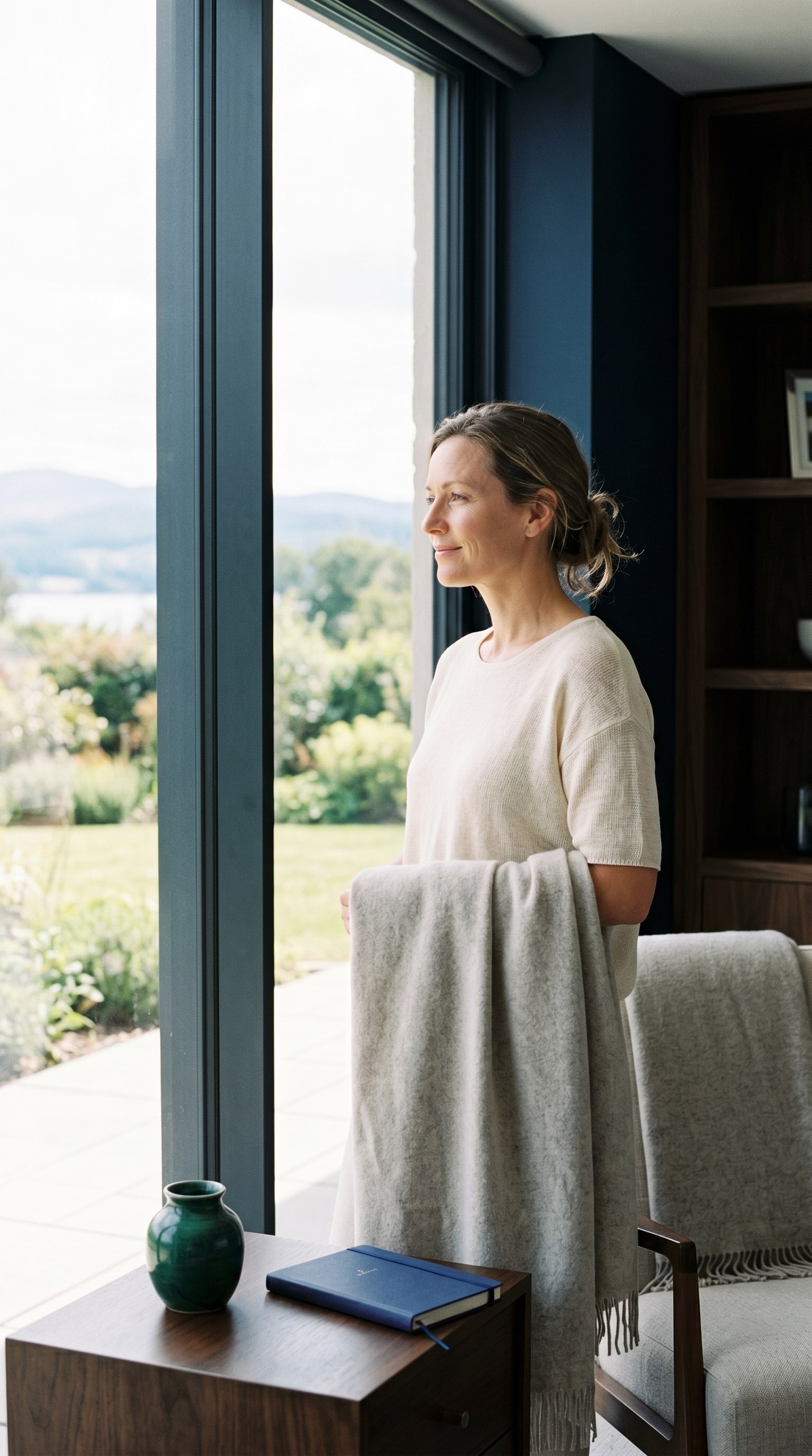 Persona reflexiva en ambiente premium EonLifex