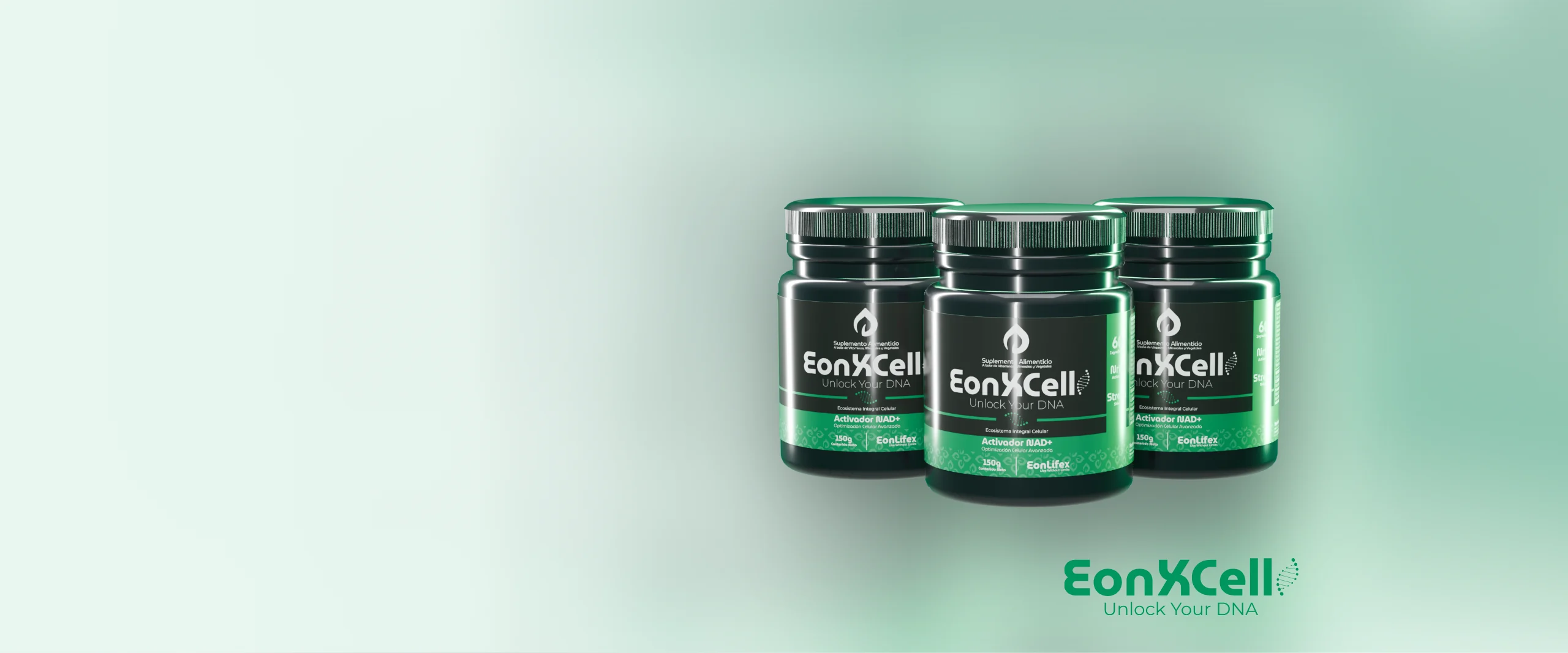 EonPack Plus: tres frascos de EonXCell